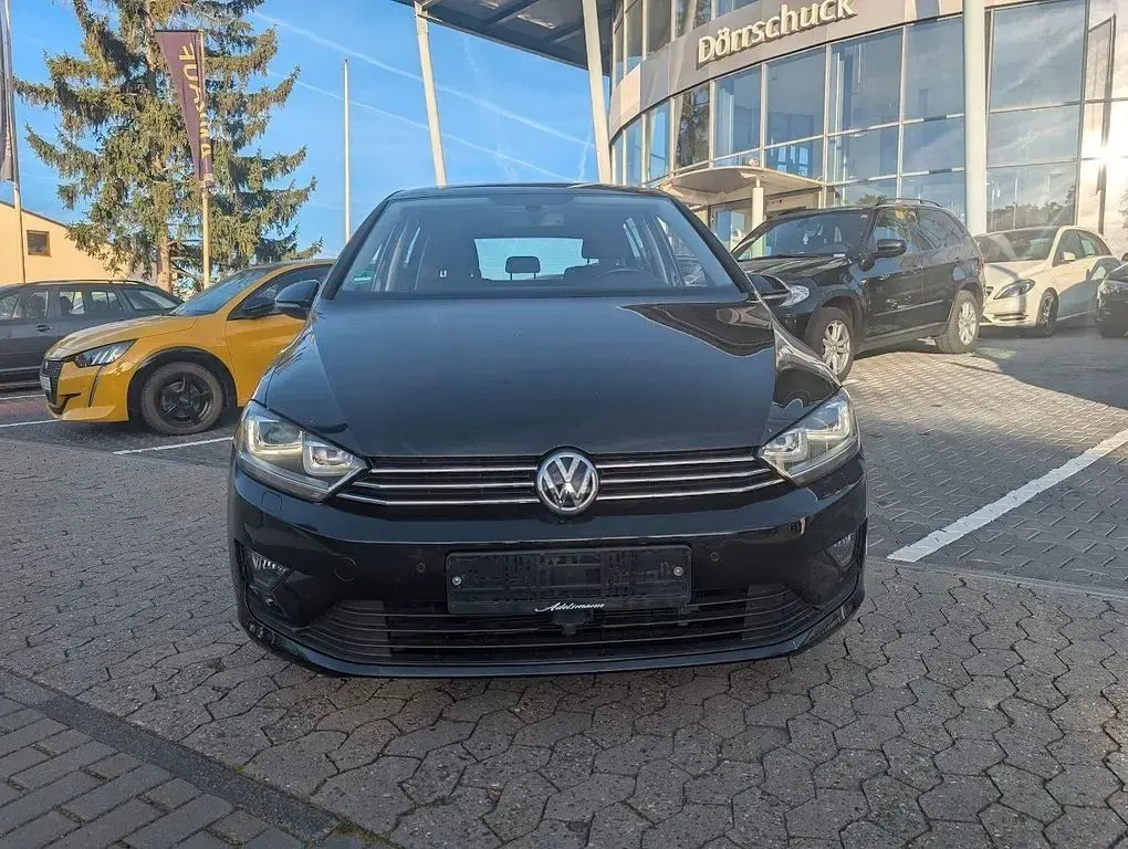 Gebraucht VW Golf Sportsvan LOUNGE 125 PS (91 kW) 2015 Deep black Van / Kleinbus