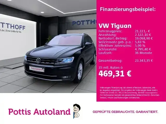Gebraucht VW Tiguan Highline 150 PS (110 kW) 2020 SUV