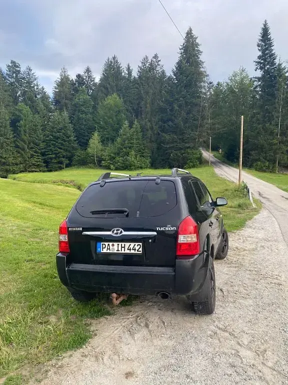 Gebraucht Hyundai Tucson GLS 141 PS (103 kW) 2009 Schwarz SUV