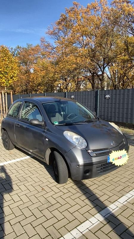 Grau Gebraucht 2007 Nissan Micra Kleinwagen | 1.550 € (Guter Preis) - Bild 1/4