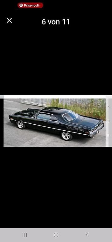 Gebraucht Chrysler 300 335 PS (246 kW) 1969 Schwarz Coupé