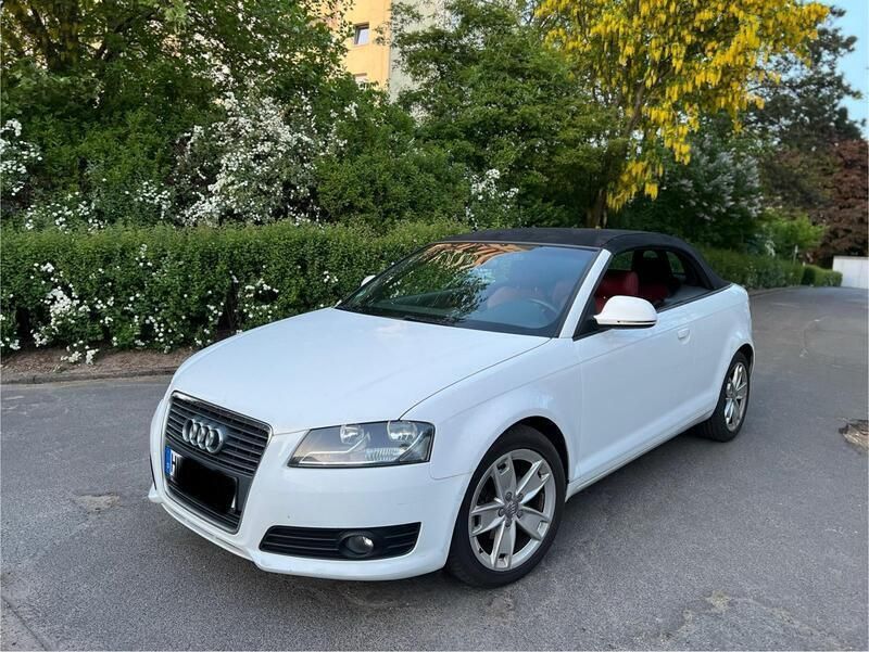 Weiß Gebraucht 2008 Audi A3 Cabriolet Cabrio | 5.800 € (Guter Preis) - Bild 1/4