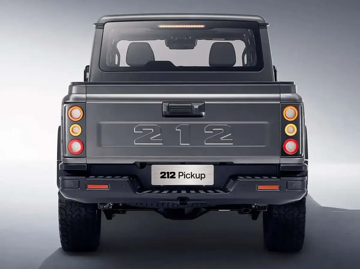 Nowe BAW 212 190 KM (139 kW) 2026 Szary Pickup