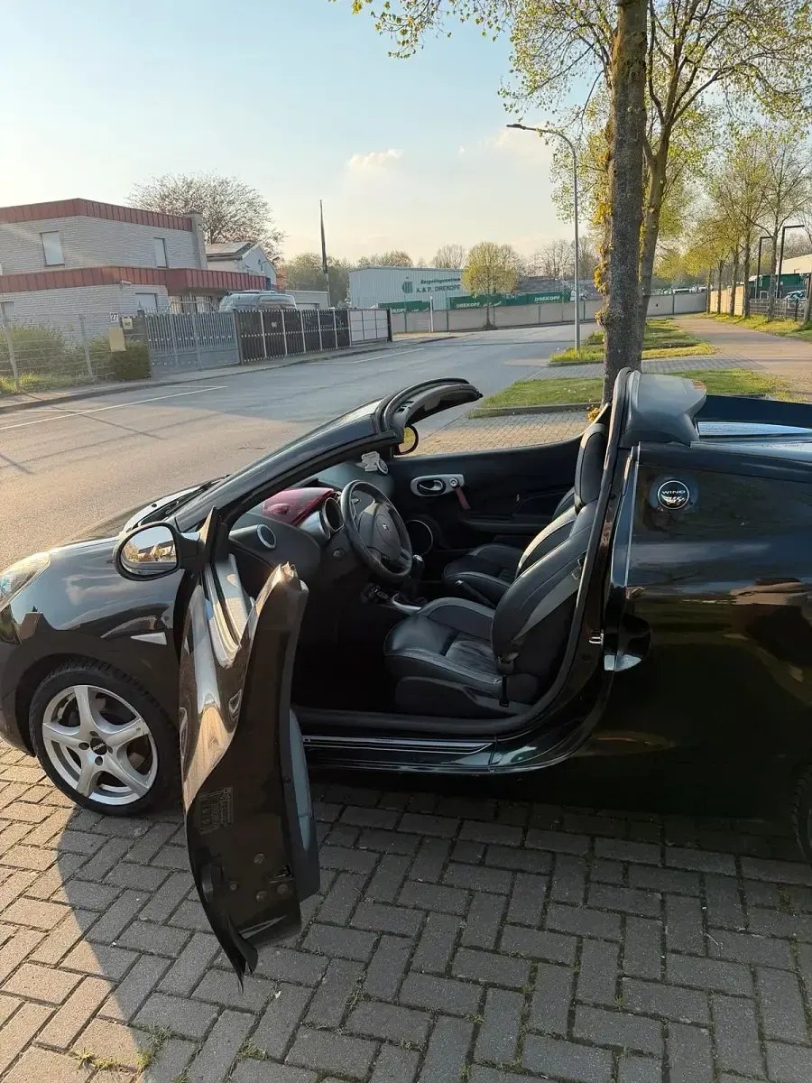 Gebraucht Renault Wind 101 PS (74 kW) 2013 Schwarz Cabrio
