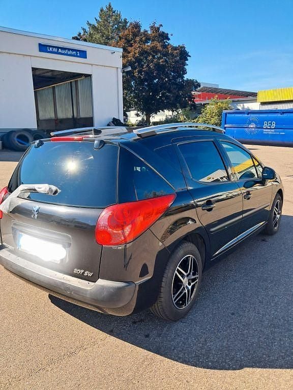Schwarz Gebraucht 2007 Peugeot 207 Kombi | 2.500 € (Fairer Preis) - Bild 1/4
