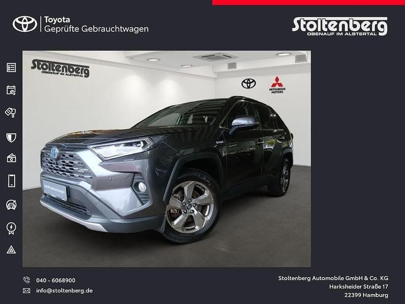 Grau Gebraucht 2019 Toyota RAV4 Hybrid Lounge SUV | 30.980 € (Guter Preis) - Bild 1/4