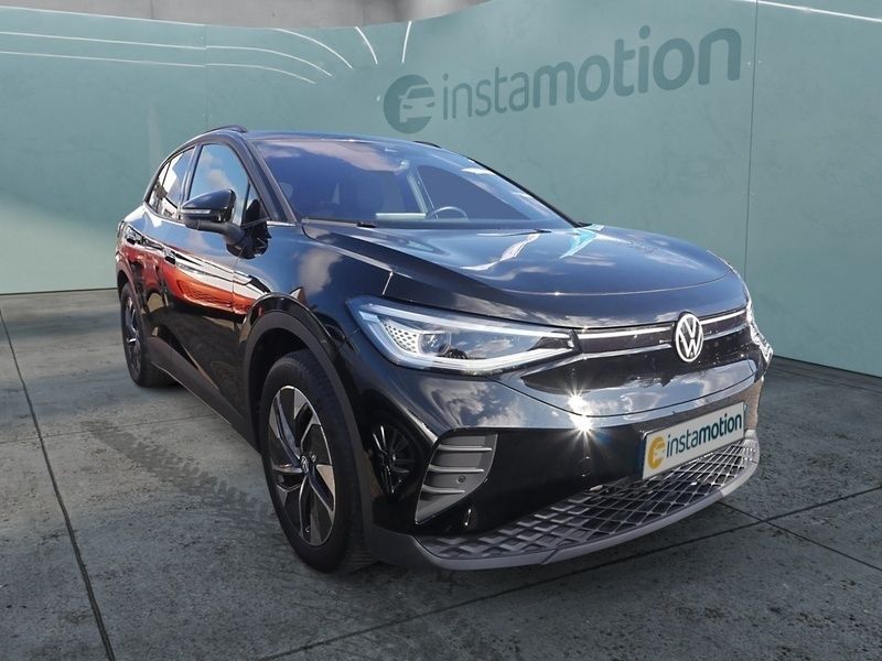 Schwarz Gebraucht 2022 VW ID.4 IQ Drive SUV | 36.740 € - Bild 1/3