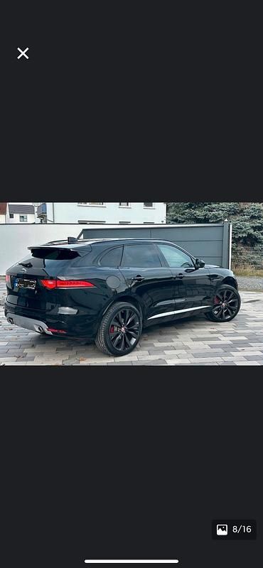 Gebraucht Jaguar F-Pace First Edition 300 PS (220 kW) 2016 Schwarz SUV