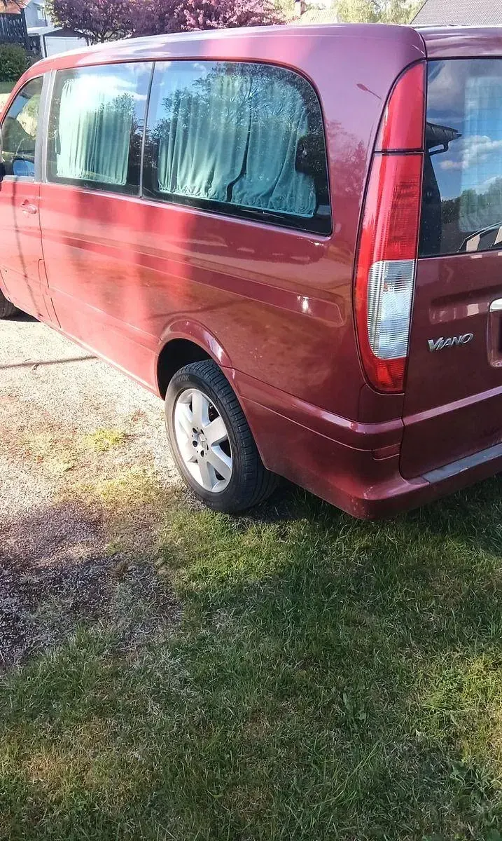 Gebraucht Mercedes Viano 204 PS (150 kW) 2006 Rot Van / Kleinbus