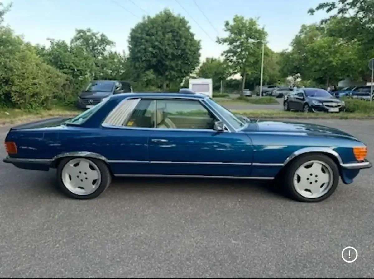 Gebraucht Mercedes SLC450 AMG 218 PS (160 kW) 1978 Blau Coupé