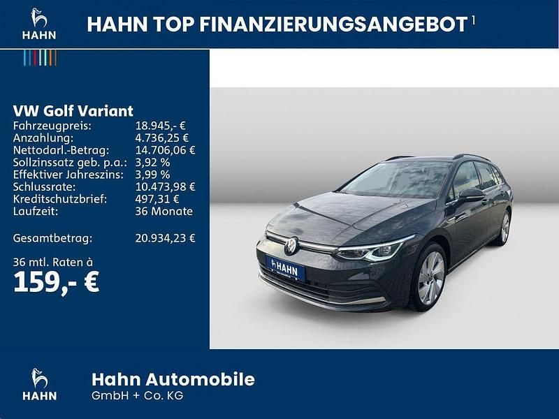 Gebraucht VW Golf VII Style 150 PS (110 kW) 2021 Grau Kombi