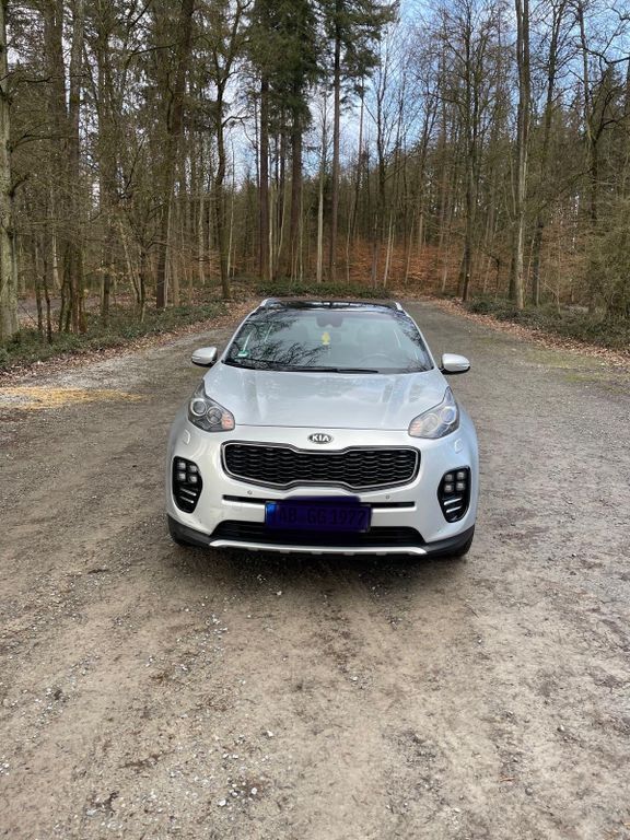 Grau Gebraucht 2017 Kia Sportage GT-Line SUV | 16.000 € (Fairer Preis) - Bild 1/4