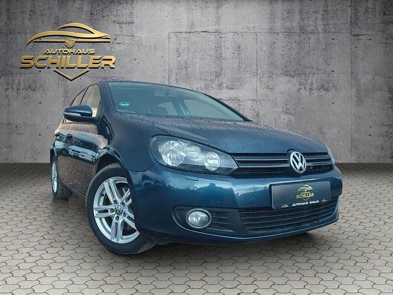 Blau Gebraucht 2009 VW Golf VI Comfortline Limousine | 4.990 € (Superpreis) - Bild 1/4