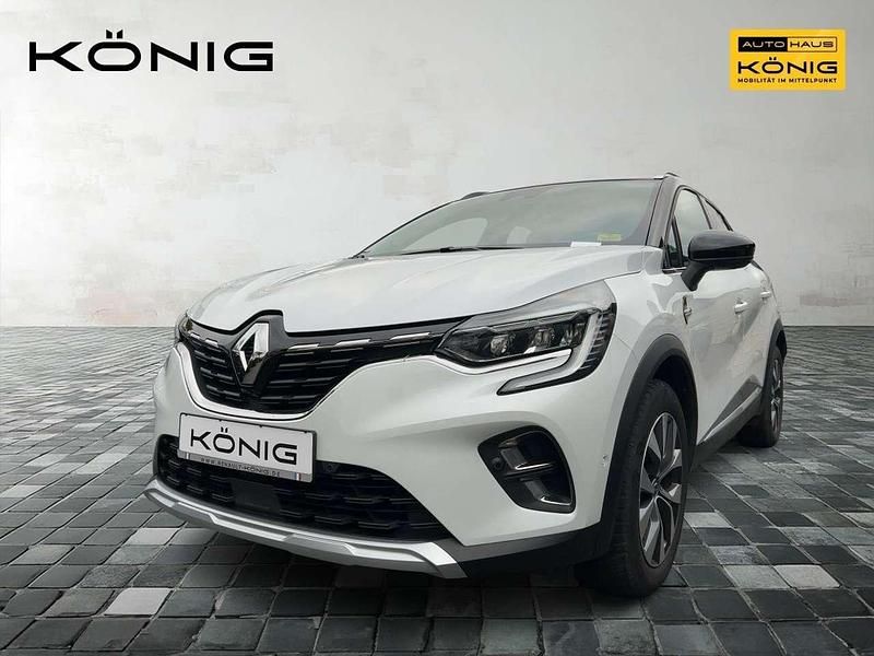 Perlmuttweiß, dach blackpear Gebraucht 2021 Renault Captur Edition One SUV | 17.470 € (Fairer Preis) - Bild 1/4