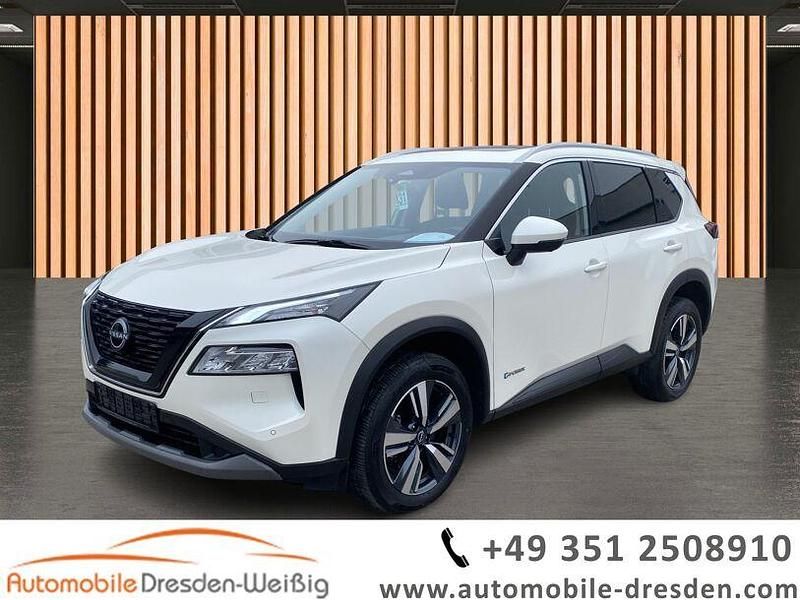 Weiß weiß (metallic) Gebraucht 2024 Nissan X-Trail 360º SUV | 31.880 € (Superpreis) - Bild 1/3
