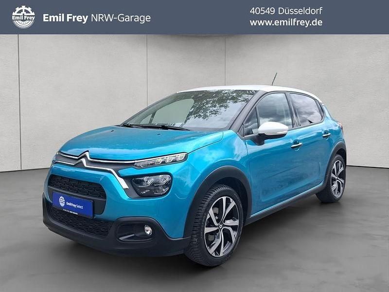 Blau Gebraucht 2023 Citroën C3 PureTech Kleinwagen | 15.790 € (Fairer Preis) - Bild 1/3