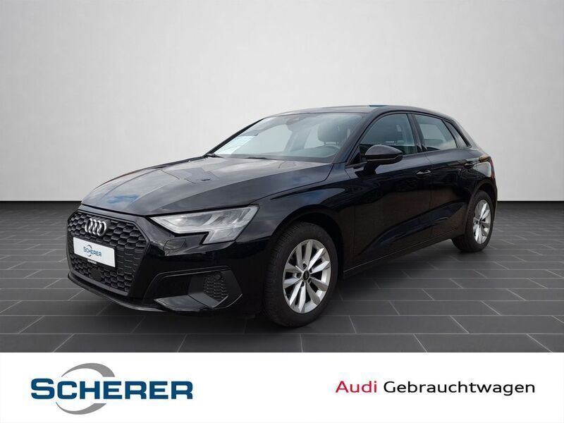Schwarz Gebraucht 2021 Audi A3 Sportback Basis Limousine | 17.500 € (Guter Preis) - Bild 1/4