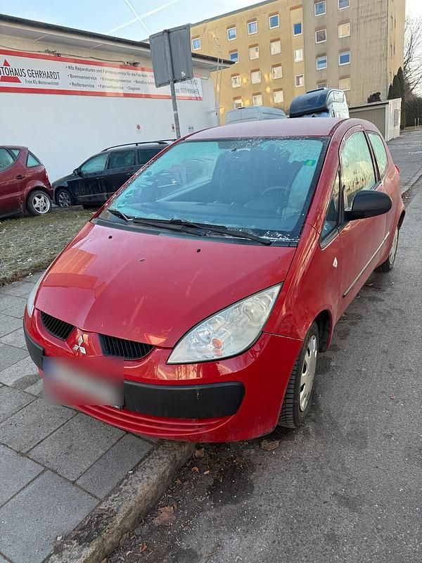 Rot Gebraucht 2008 Mitsubishi Colt Kleinwagen | 1.100 € - Bild 1/4