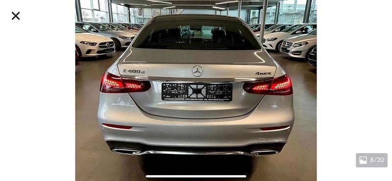 Gebraucht Mercedes E400 AMG line 330 PS (242 kW) 2022 Silber Limousine