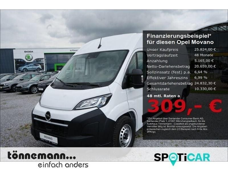 Weiß Gebraucht 2024 Opel Movano Van | 25.824 € (Guter Preis) - Bild 1/3