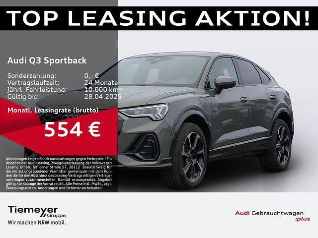 Grau Gebraucht 2023 Audi Q3 Sportback S-Line SUV | 44.690 € (Teuer) - Bild 1/1