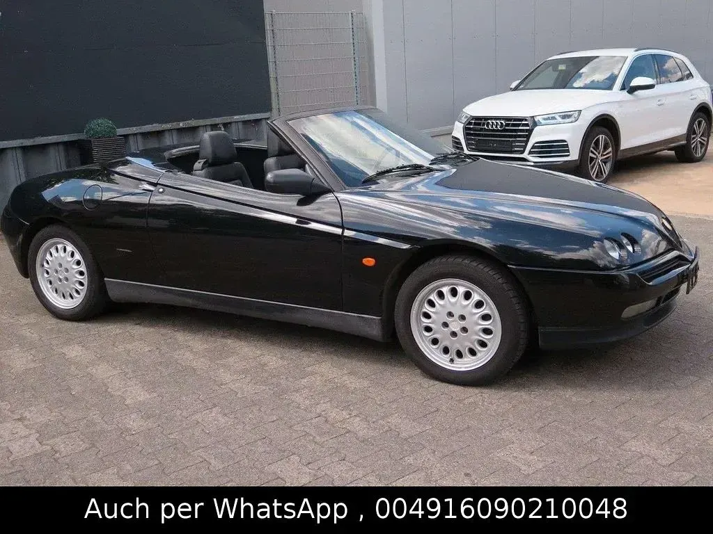 Gebraucht Alfa Romeo Spider 150 PS (110 kW) 1999 Schwarz Cabrio
