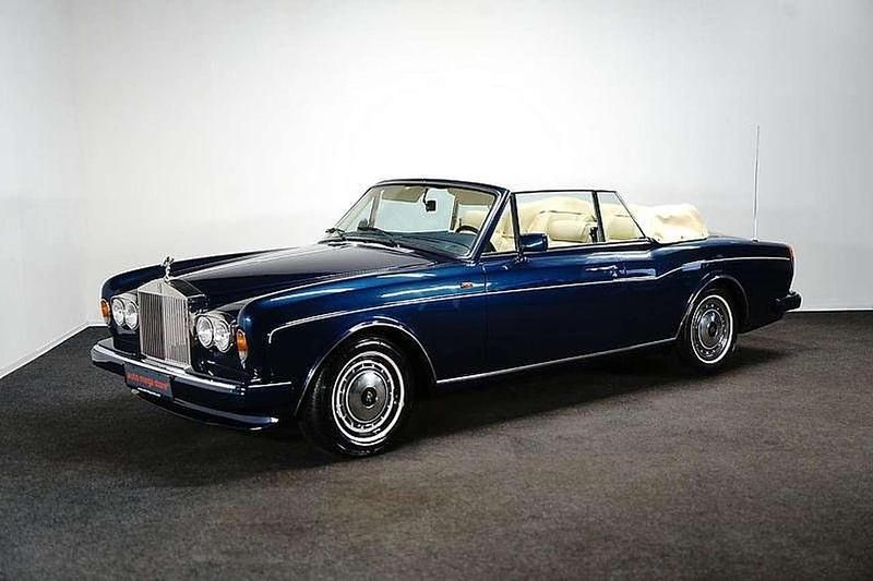 Gebraucht Rolls Royce Corniche 218 PS (160 kW) 1990 Blau Cabrio