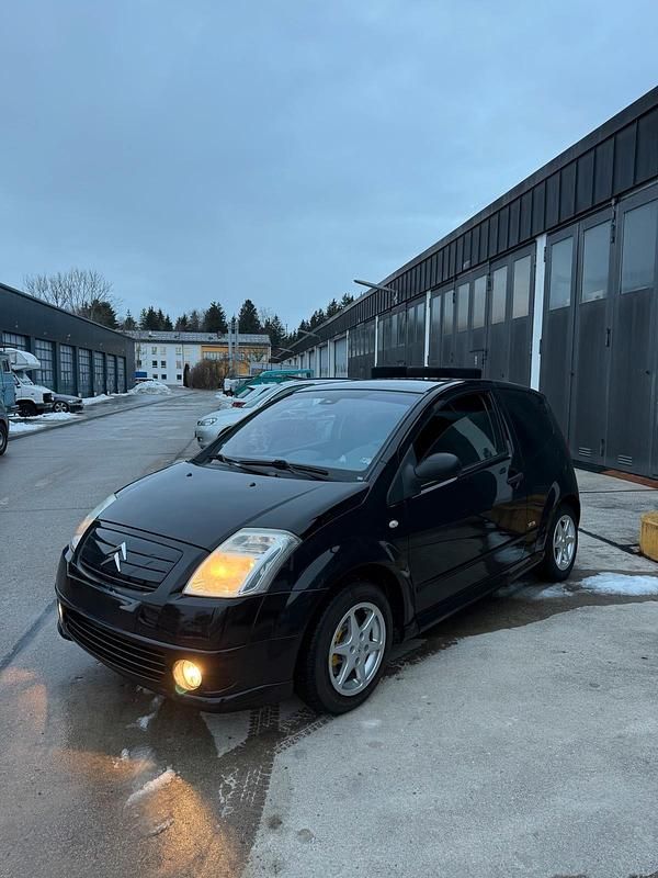 Gebraucht Citroën C2 60 PS (44 kW) 2005 Schwarz Kleinwagen