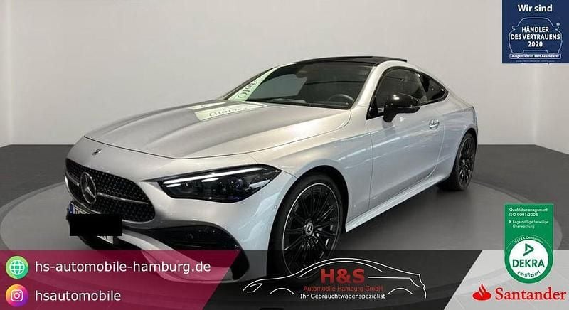 Hightechsilber Gebraucht 2025 Mercedes CLE300 AMG Line Premium Coupé | 56.900 € (Fairer Preis) - Bild 1/4
