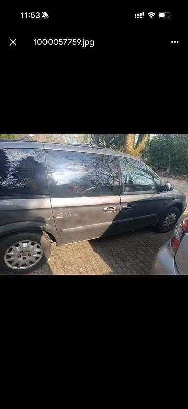 Gebraucht Chrysler Voyager 1999 Blau Van / Kleinbus