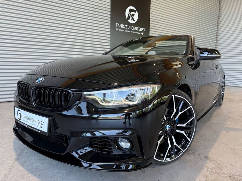 Schwarz Gebraucht 2020 BMW 430 Cabriolet M Sport Cabrio | 29.900 € (Superpreis) - Bild 1/4