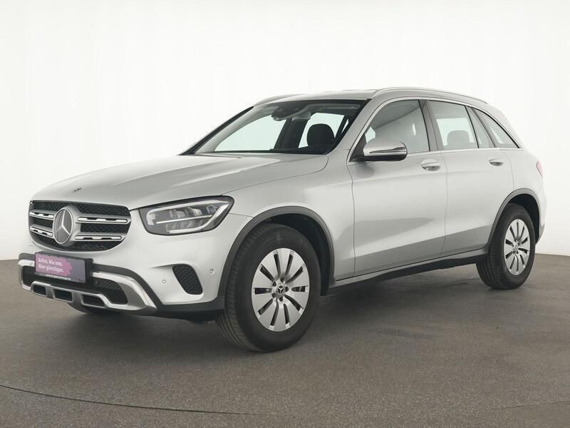 Iridium silber Gebraucht 2019 Mercedes GLC220 SUV | 32.275 € (Guter Preis) - Bild 1/4