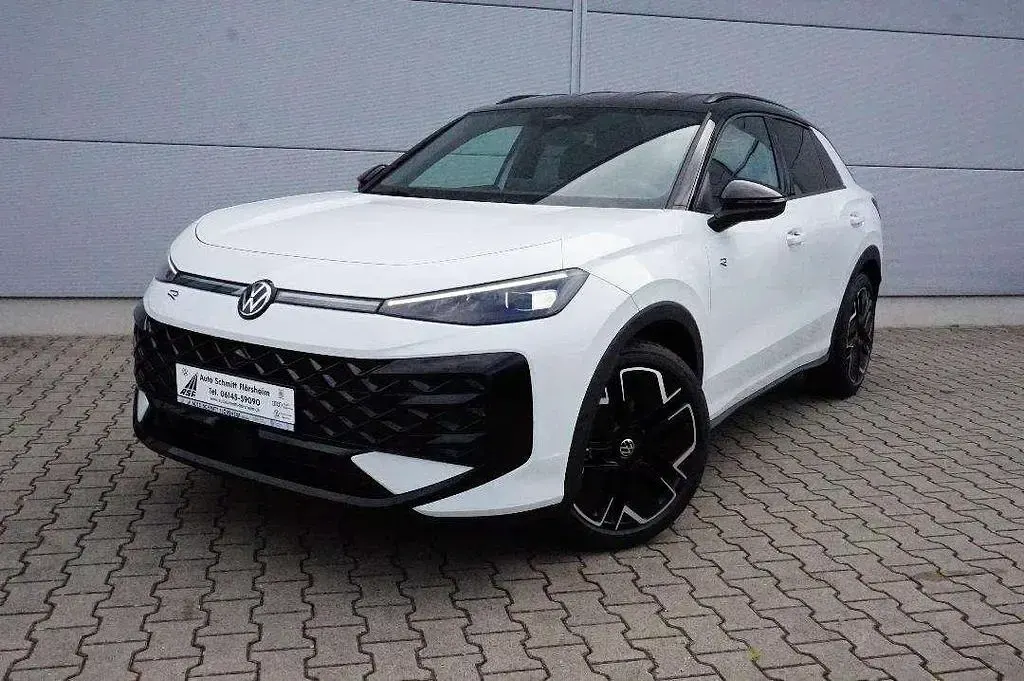 Neu VW T-Roc R-line 150 PS (110 kW) 2026 Pure white schwarz SUV