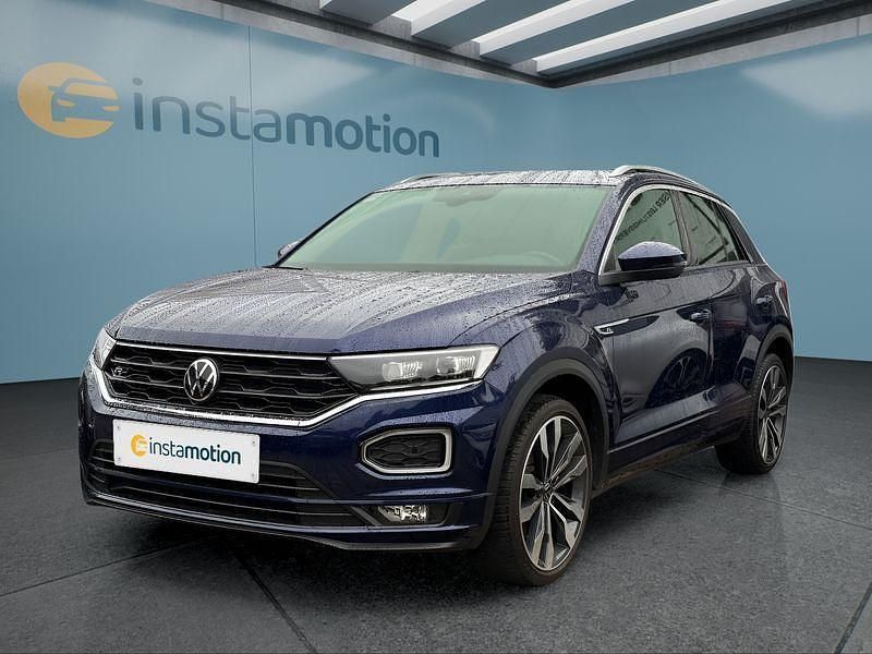 Blau Gebraucht 2021 VW T-Roc SUV | 22.299 € (Fairer Preis) - Bild 1/4