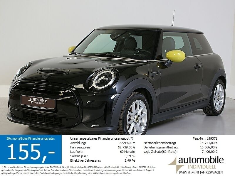 Schwarz Gebraucht 2022 Mini Cooper S Kleinwagen | 18.240 € (Fairer Preis) - Bild 1/4