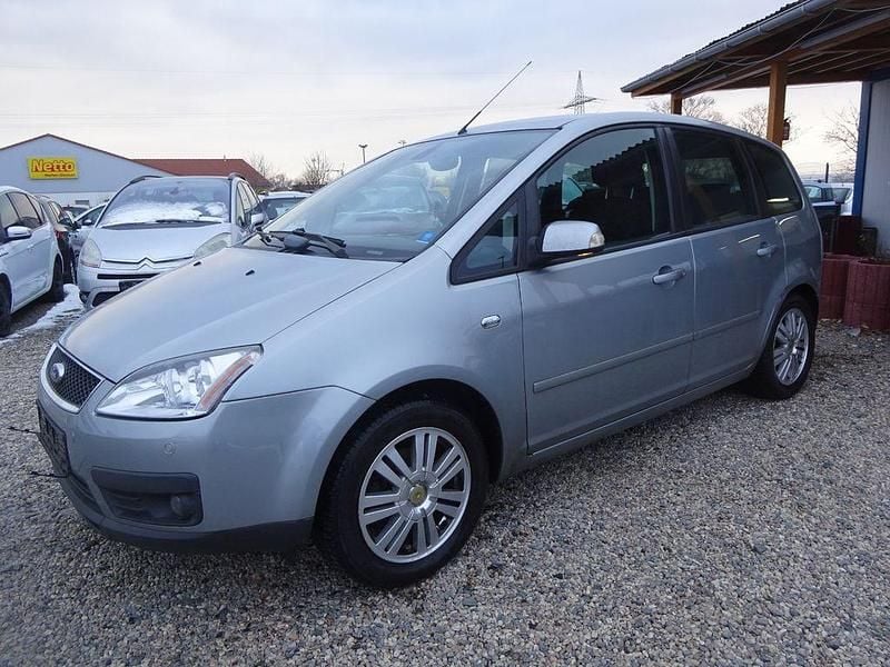 Grau Gebraucht 2004 Ford C-MAX Ghia Van / Kleinbus | 1.100 € (Superpreis) - Bild 1/4
