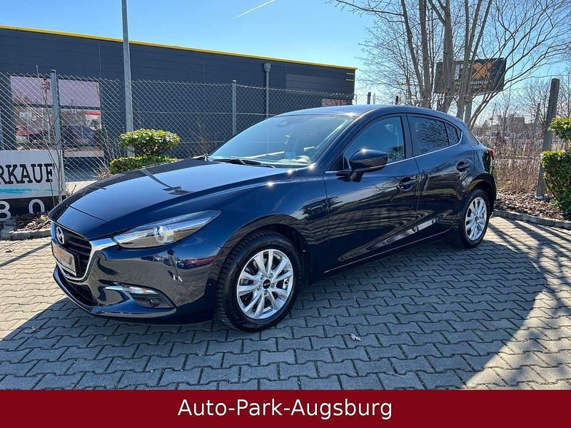 Gebraucht Mazda 3 Exclusive-Line 120 PS (88 kW) 2017 Blau Coupé