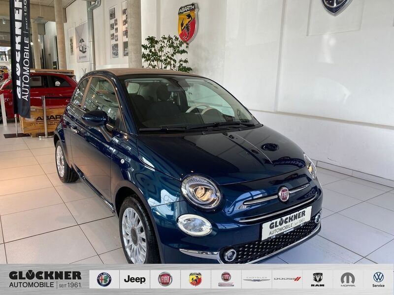 Blau Gebraucht 2024 Fiat 500C Dolcevita Cabrio | 19.990 € (Teuer) - Bild 1/4