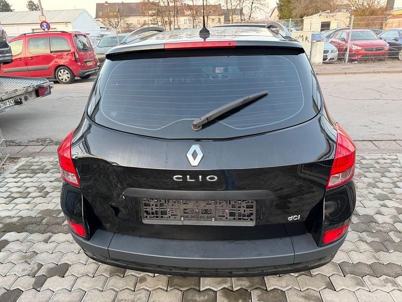 Gebraucht Renault Clio GrandTour Expression 75 PS (55 kW) 2012 Schwarz Kombi