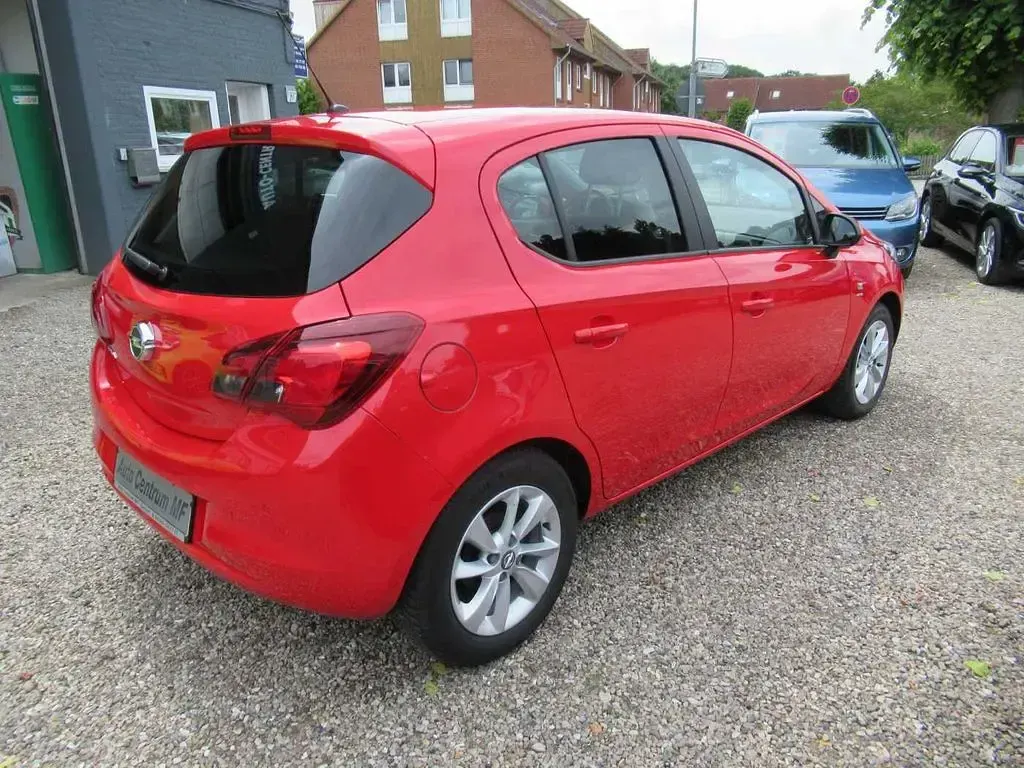 Gebraucht Opel Corsa Active 69 PS (50 kW) 2017 Rot Kleinwagen