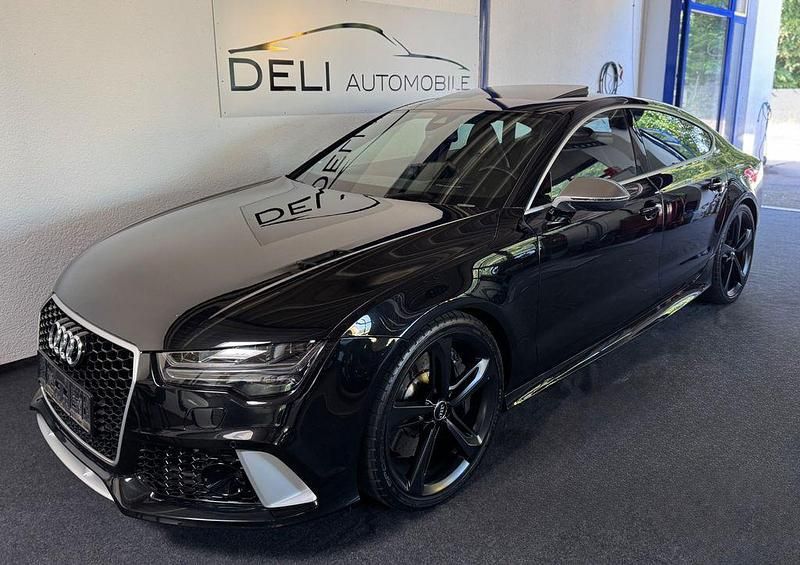 Schwarz Gebraucht 2016 Audi RS7 Sportback Ambiente Kleinwagen | 59.990 € (Fairer Preis) - Bild 1/4