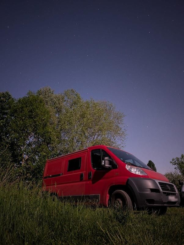 Gebraucht Fiat Ducato 101 PS (74 kW) 2010 Rot Van