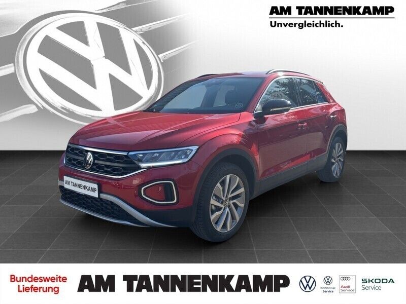 Rot Gebraucht 2025 VW T-Roc Goal SUV | 35.980 € (Teuer) - Bild 1/4