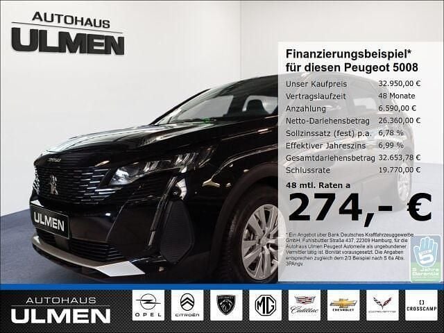 Schwarz Gebraucht 2024 Peugeot 5008 Active Van / Kleinbus | 32.950 € (Superpreis) - Bild 1/4
