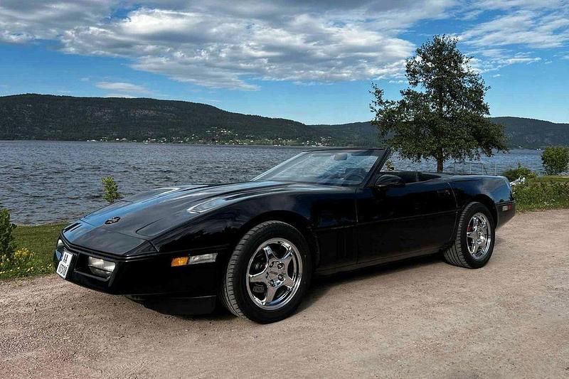 Schwarz Gebraucht 1986 Corvette C4 Cabrio | 13.500 € - Bild 1/4
