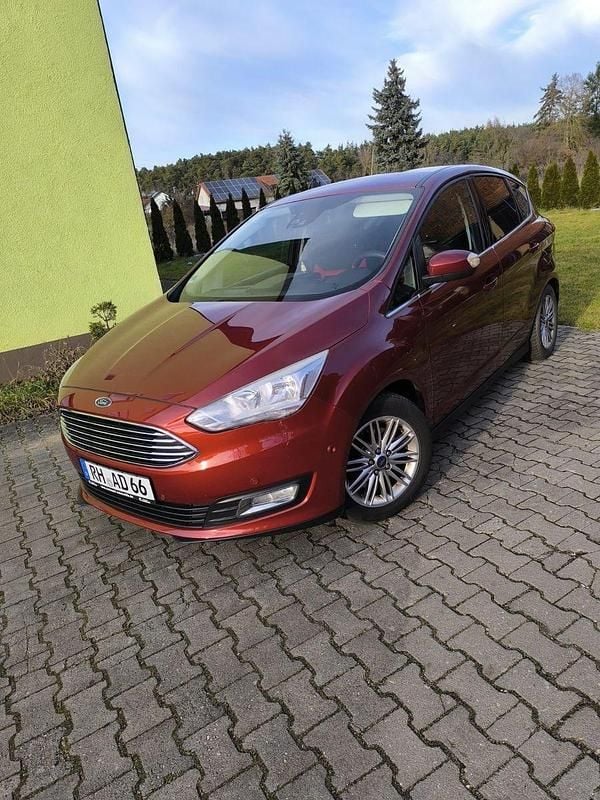 Gebraucht Ford C-MAX Titanium 150 PS (110 kW) 2015 Rot Van / Kleinbus