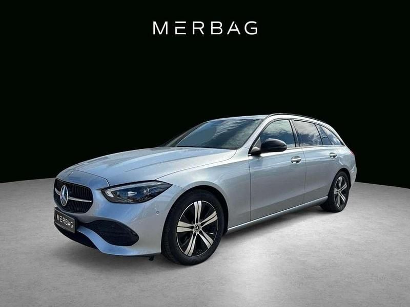 Metalliclack hightechsilber Gebraucht 2021 Mercedes C220 Kombi | 31.990 € (Fairer Preis) - Bild 1/4