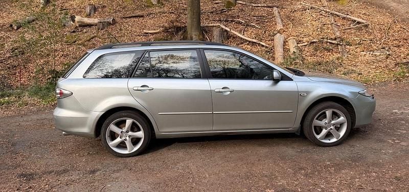 Gebraucht Mazda 6 Inclusive 166 PS (122 kW) 2003 Silber Kombi