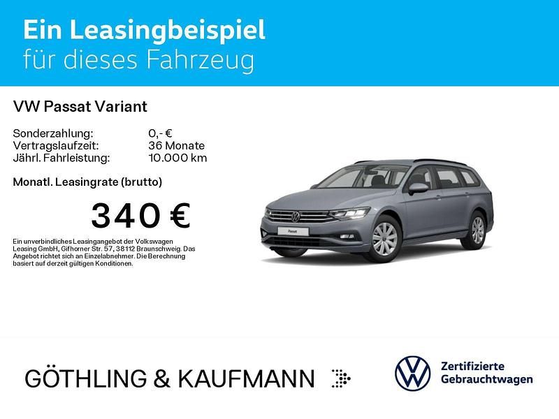 Gebraucht VW Passat Basis 122 PS (89 kW) 2023 Grau Kombi