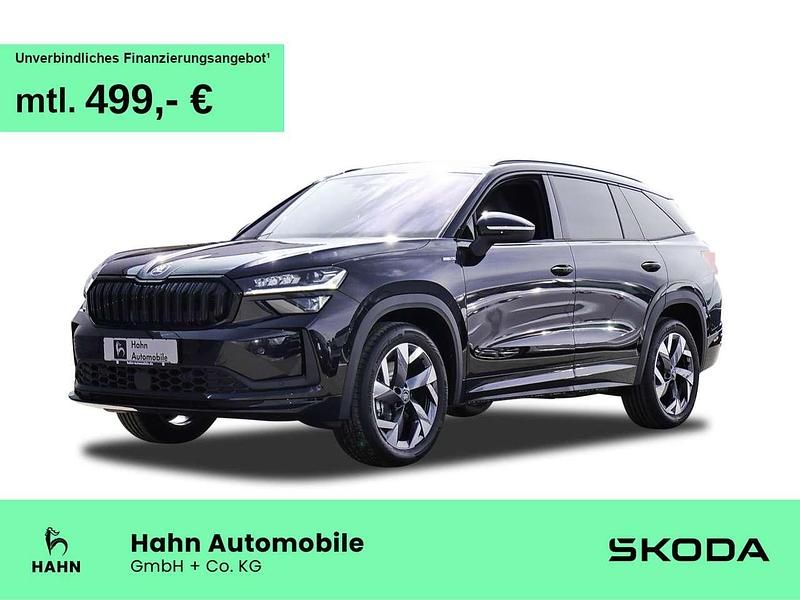 Schwarz Neu 2025 Skoda Kodiaq SportLine SUV | 55.980 € (Teuer) - Bild 1/3